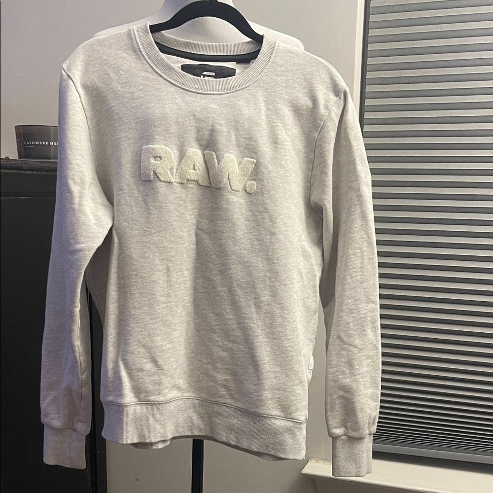 G-Star Raw Men’s Light Gray Crewneck Sweater